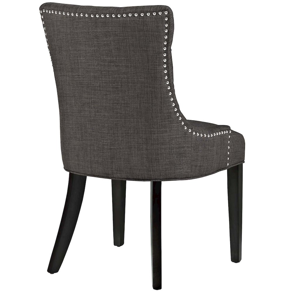 Regent Tufted Fabric Dining Chair. Picture 3