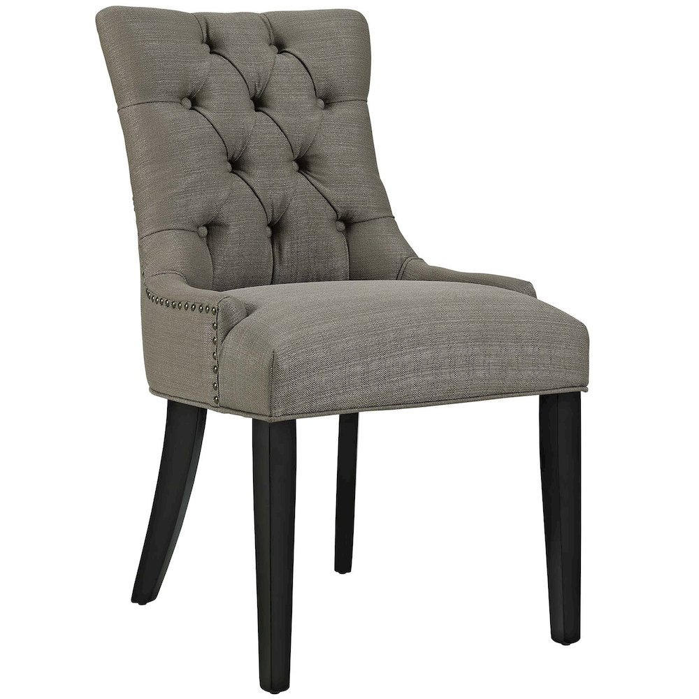 Regent Tufted Fabric Dining Chair. Picture 1