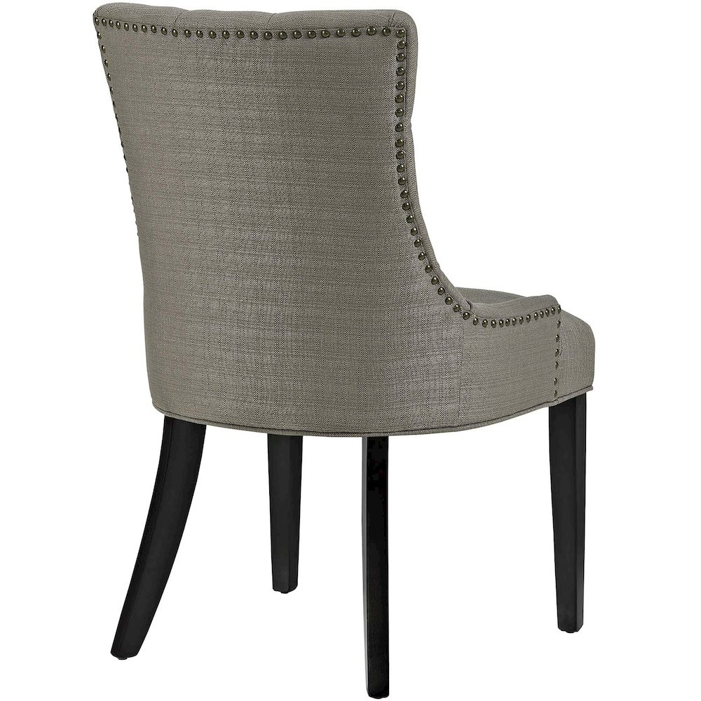 Regent Tufted Fabric Dining Chair. Picture 3