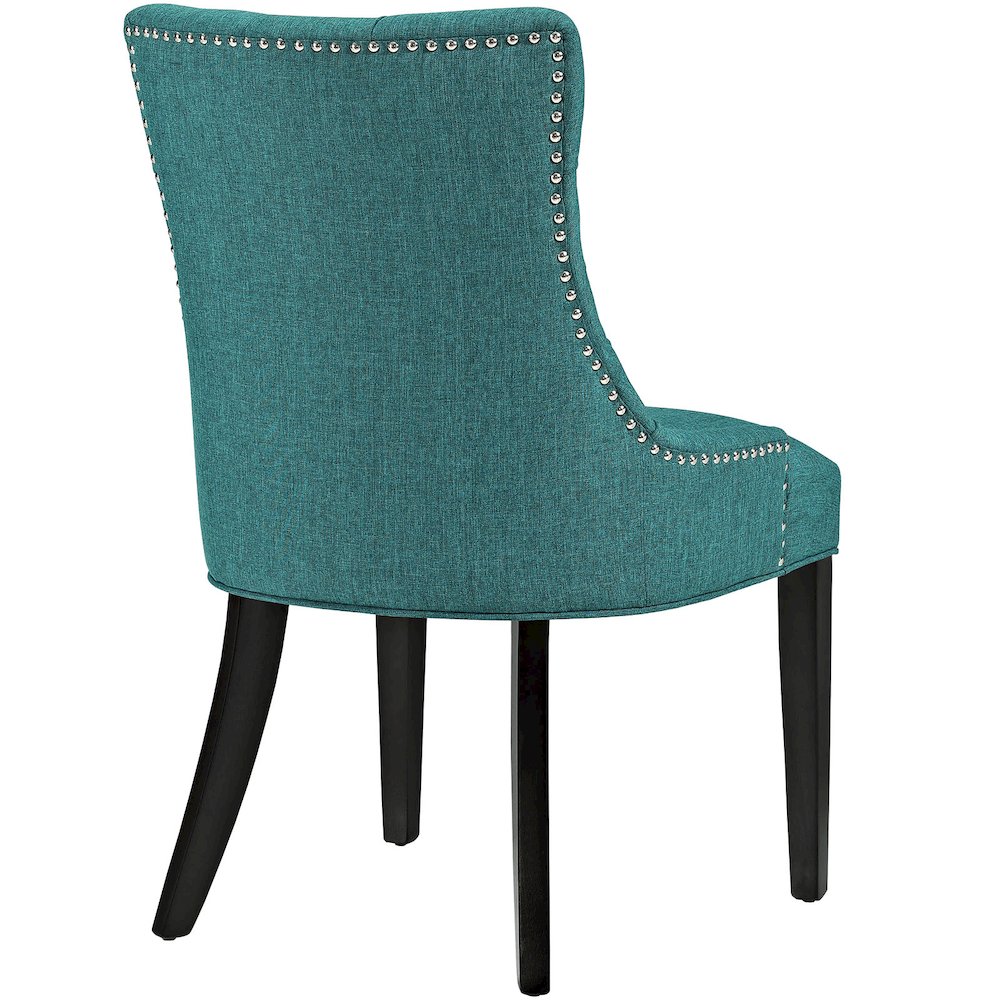 Regent Tufted Fabric Dining Chair. Picture 3