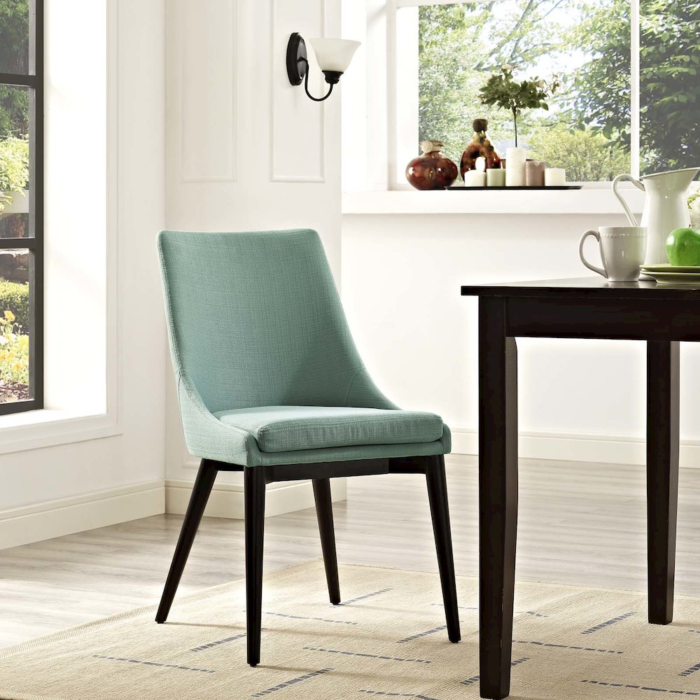 Viscount Fabric Dining Chair. Picture 4