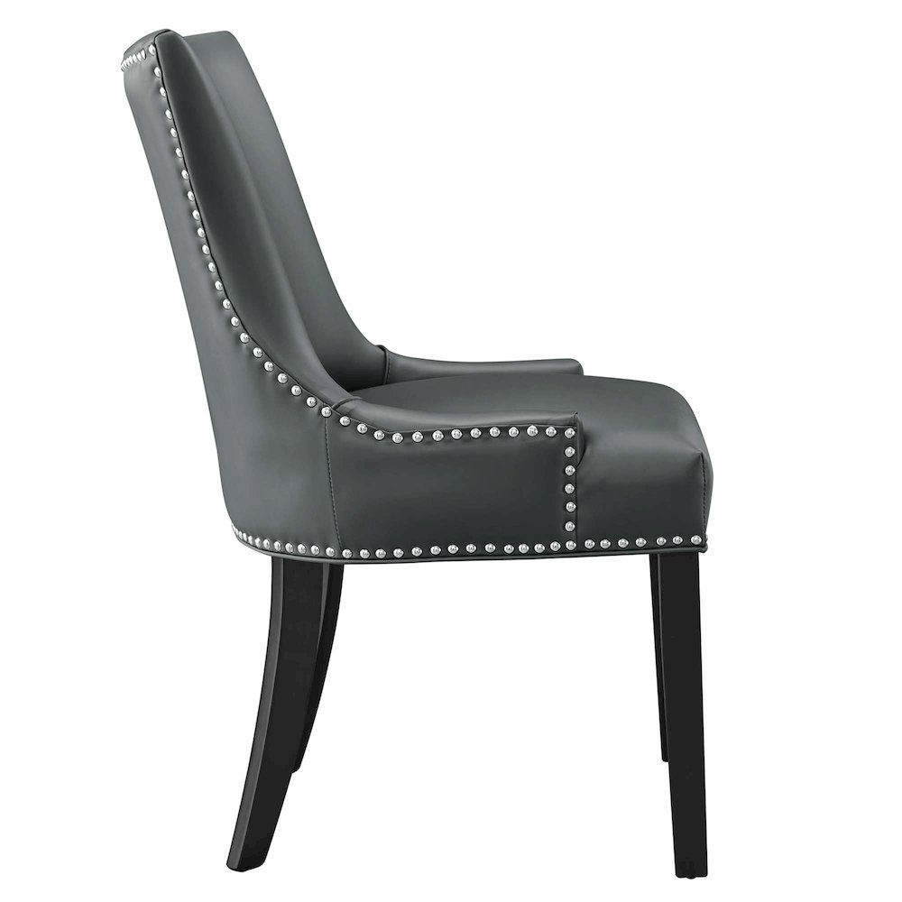 Marquis Vegan Leather Dining Chair. Picture 3