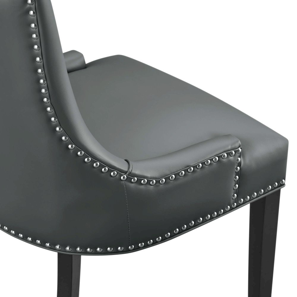 Marquis Vegan Leather Dining Chair. Picture 6