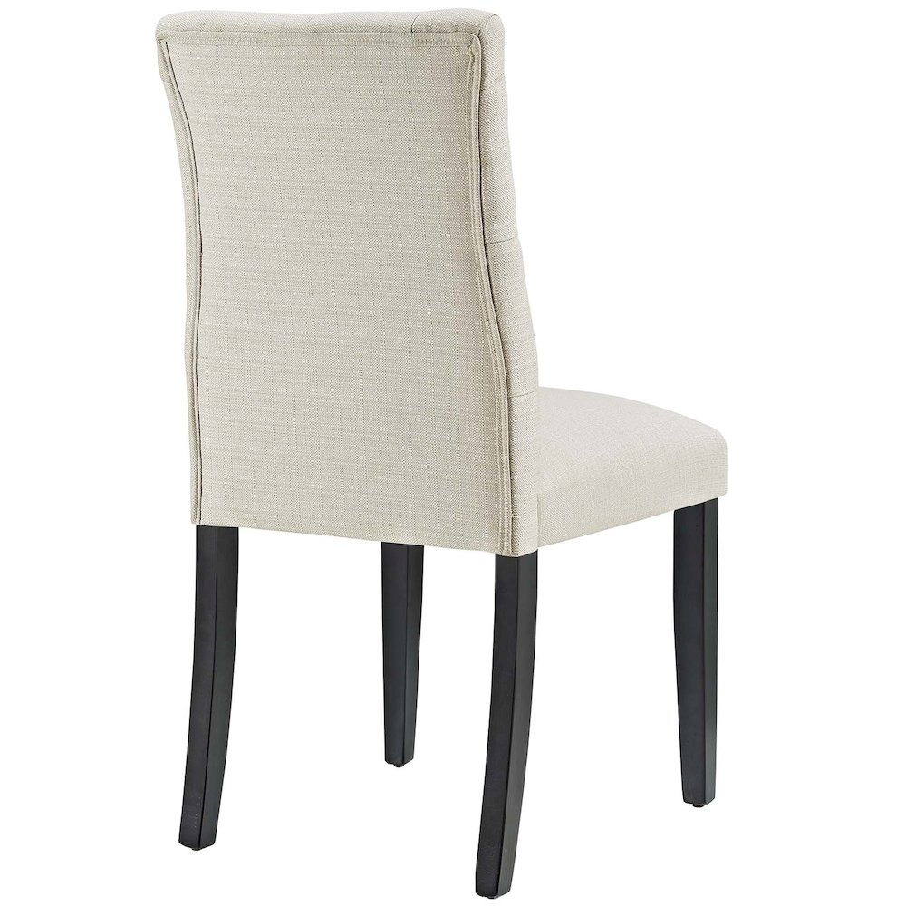 Duchess Button Tufted Fabric Dining Chair. Picture 3