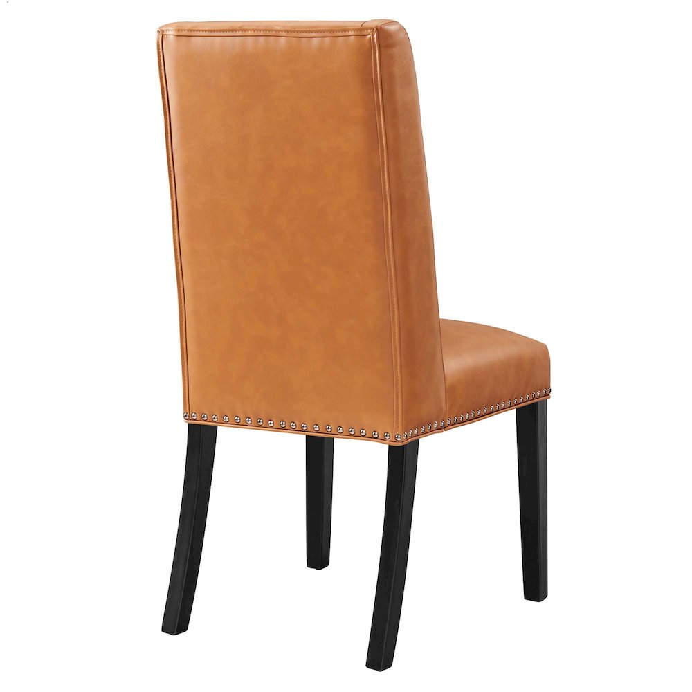 Baron Vegan Leather Dining Chair. Picture 5