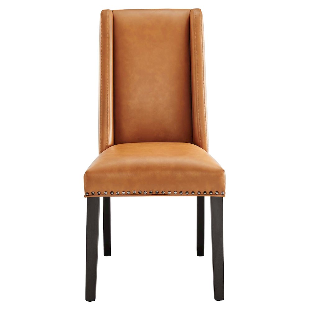 Baron Vegan Leather Dining Chair. Picture 6