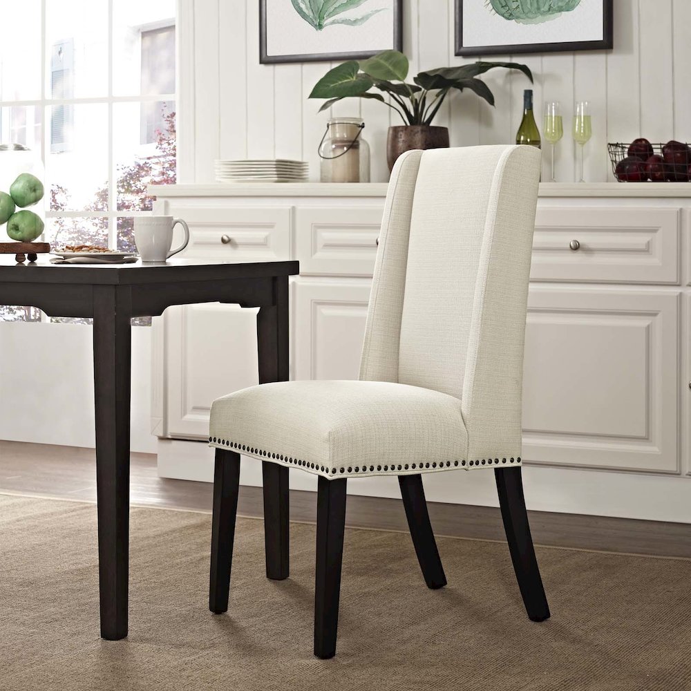 Baron Fabric Dining Chair. Picture 4
