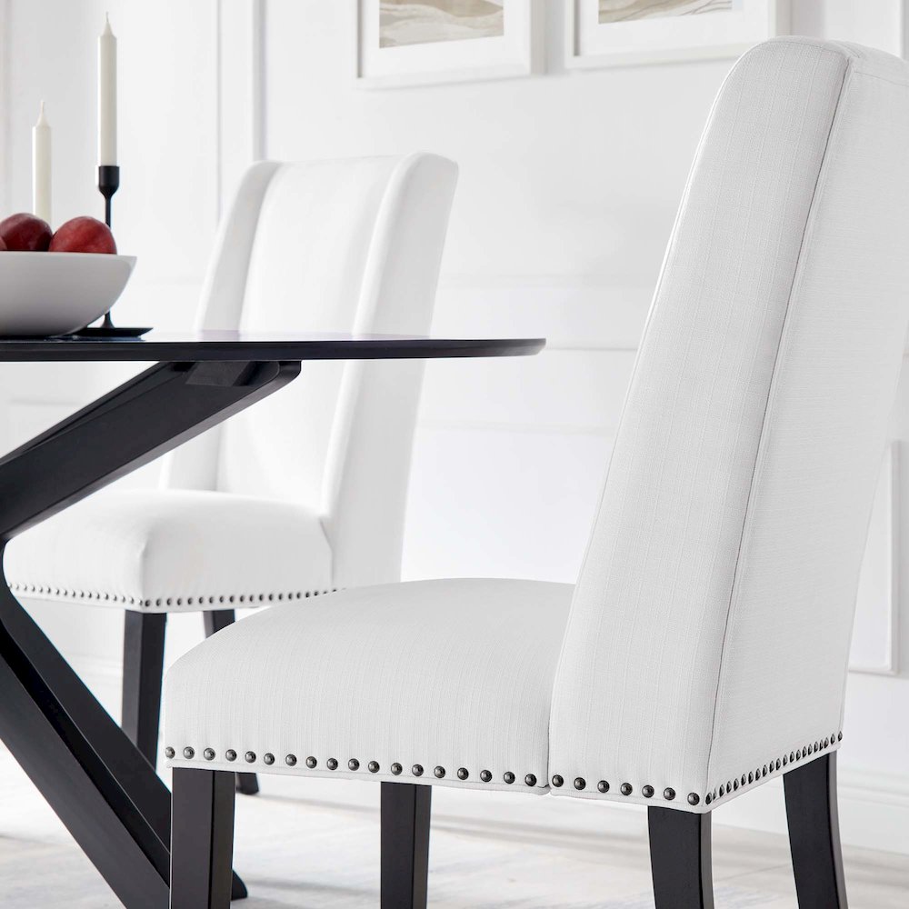 Baron Fabric Dining Chair. Picture 8