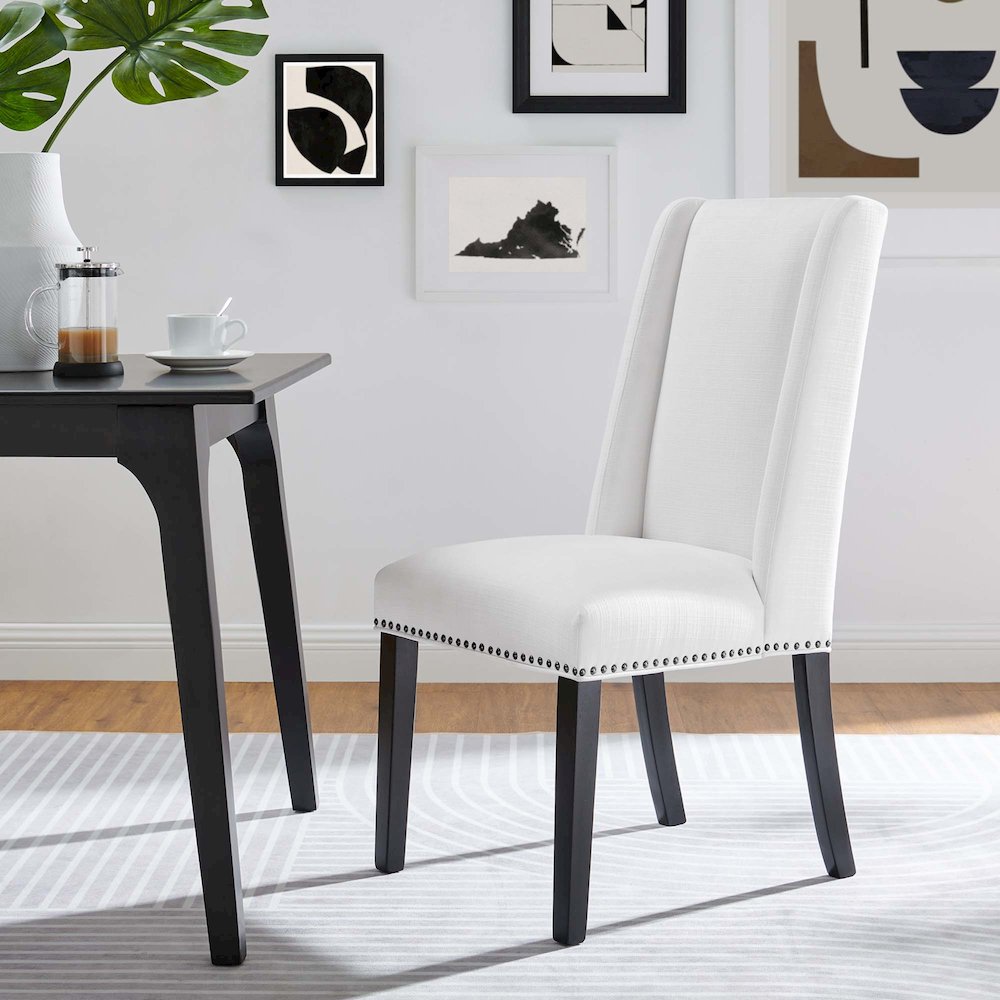 Baron Fabric Dining Chair. Picture 7