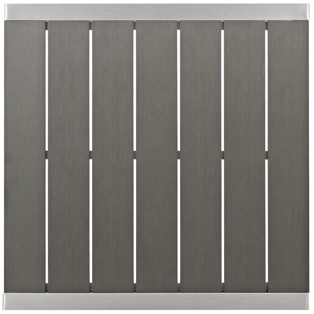 Shore Outdoor Patio Aluminum Bar Table. Picture 3