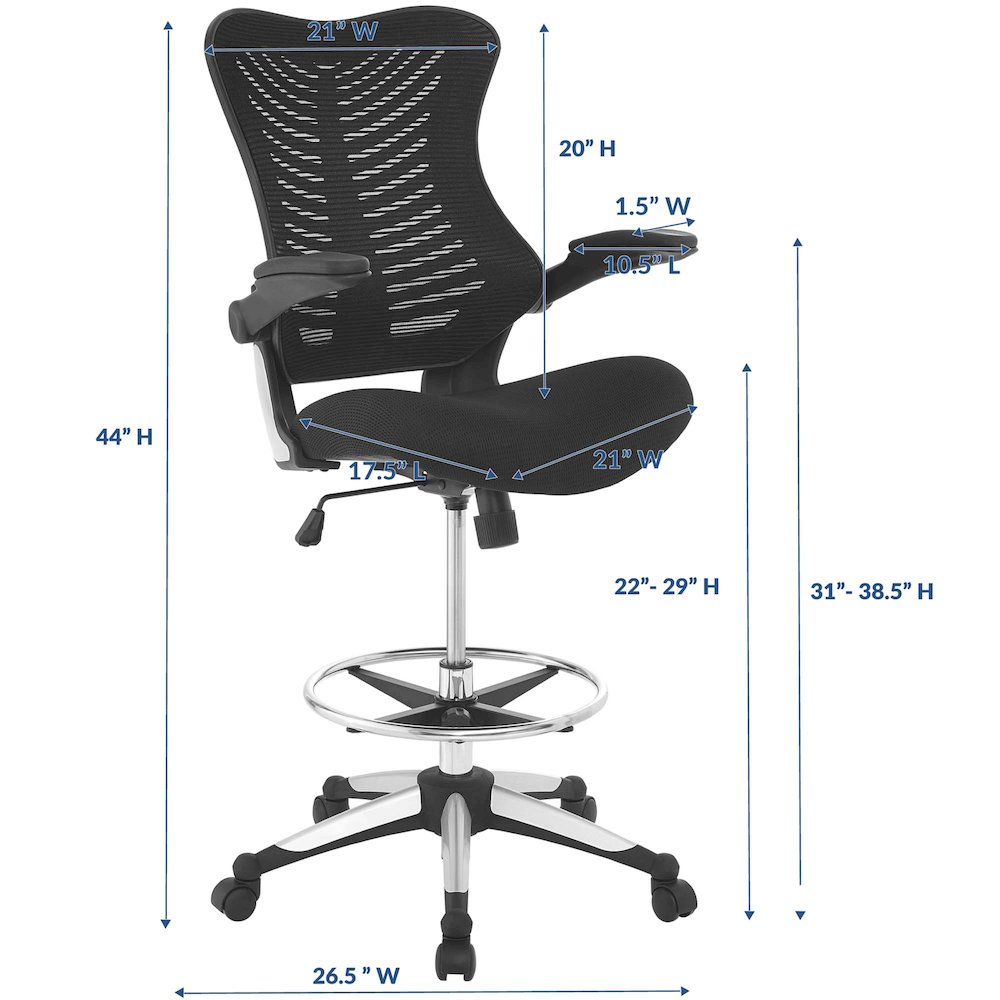 Charge Drafting Chair. Picture 2