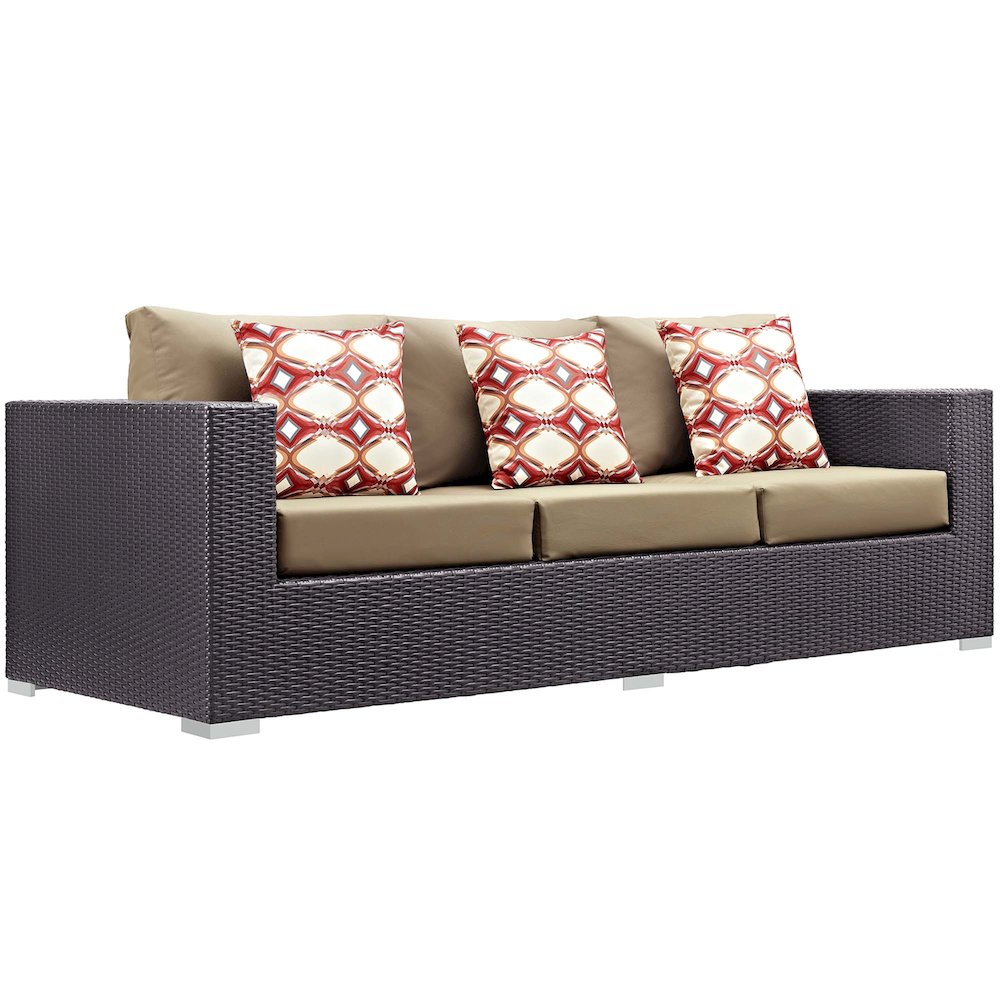 Convene 3 Piece Outdoor Patio Sofa Set. Picture 2
