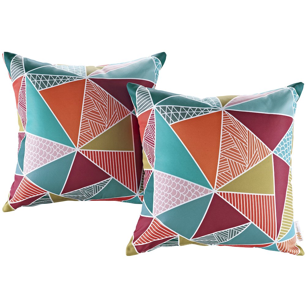 Modway 2 Piece Outdoor Patio Pillow Set. Picture 1