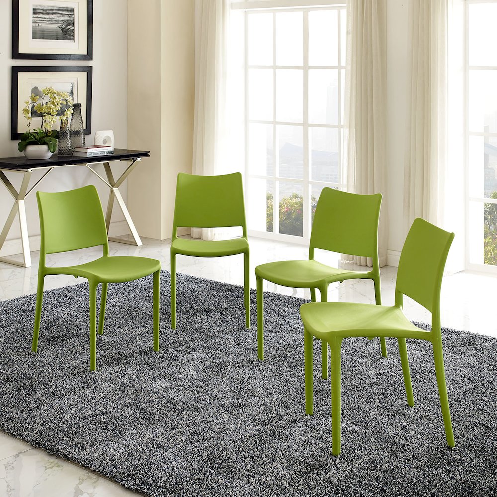 Hipster Dining Side Chair Set of 4. Picture 5
