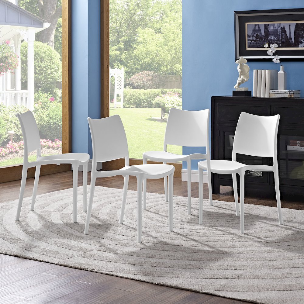 Hipster Dining Side Chair Set of 4. Picture 5