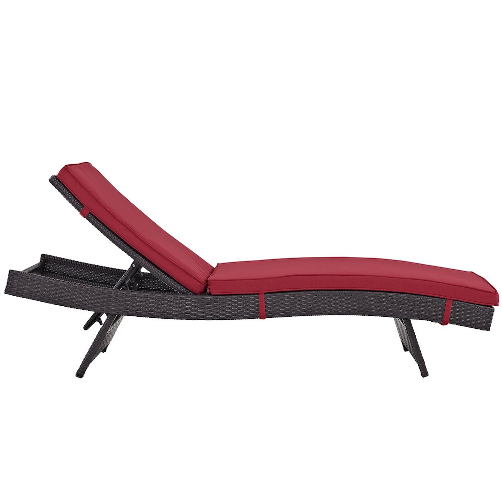 Convene Outdoor Patio Chaise Set of 6. Picture 3