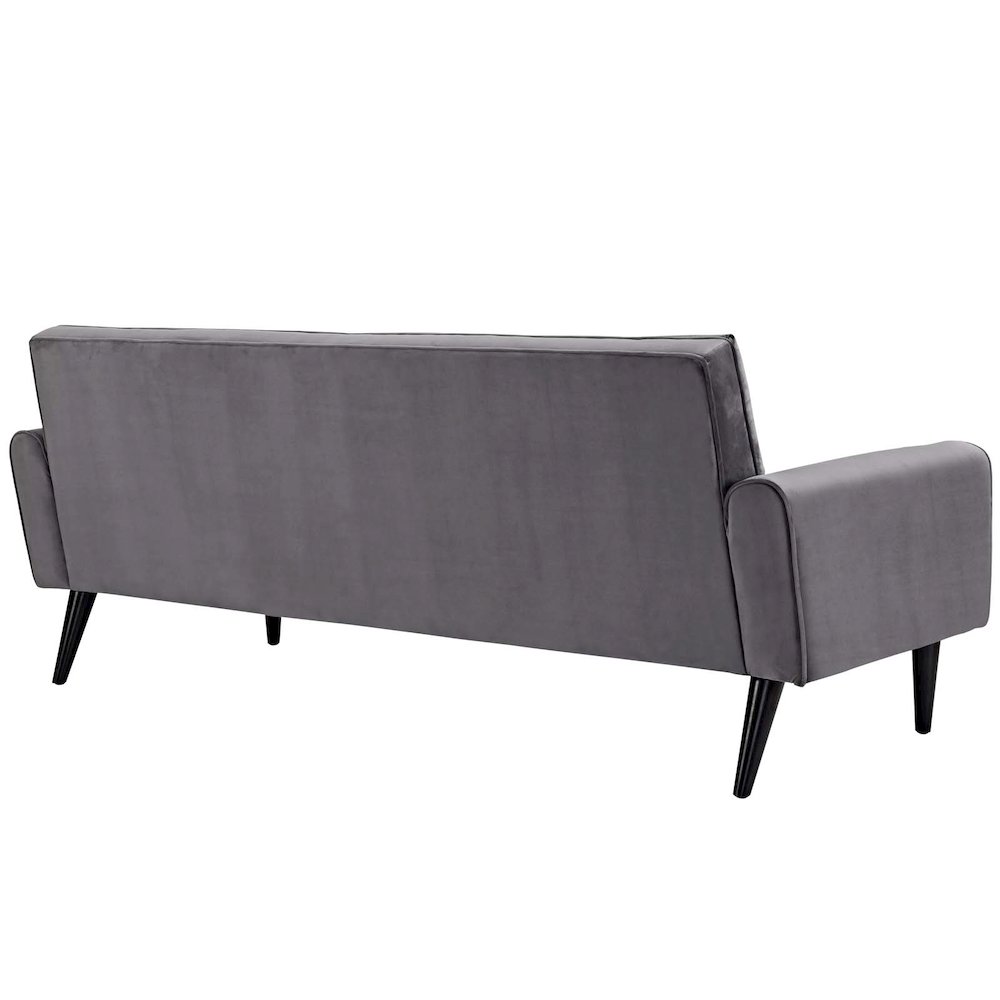 Delve Performance Velvet Sofa. Picture 2