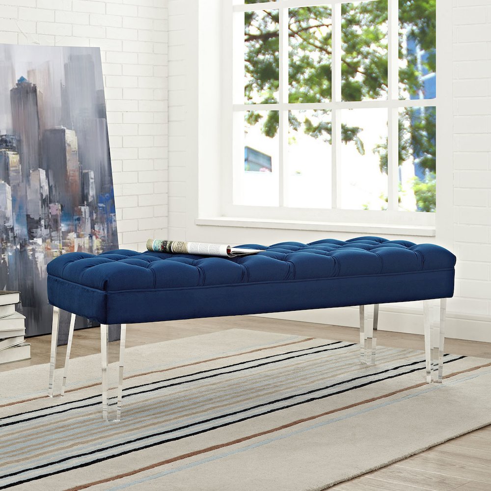 Valet Performance Velvet Bench. Picture 4