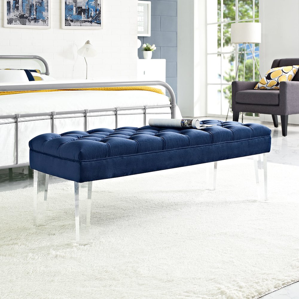 Valet Performance Velvet Bench. Picture 5