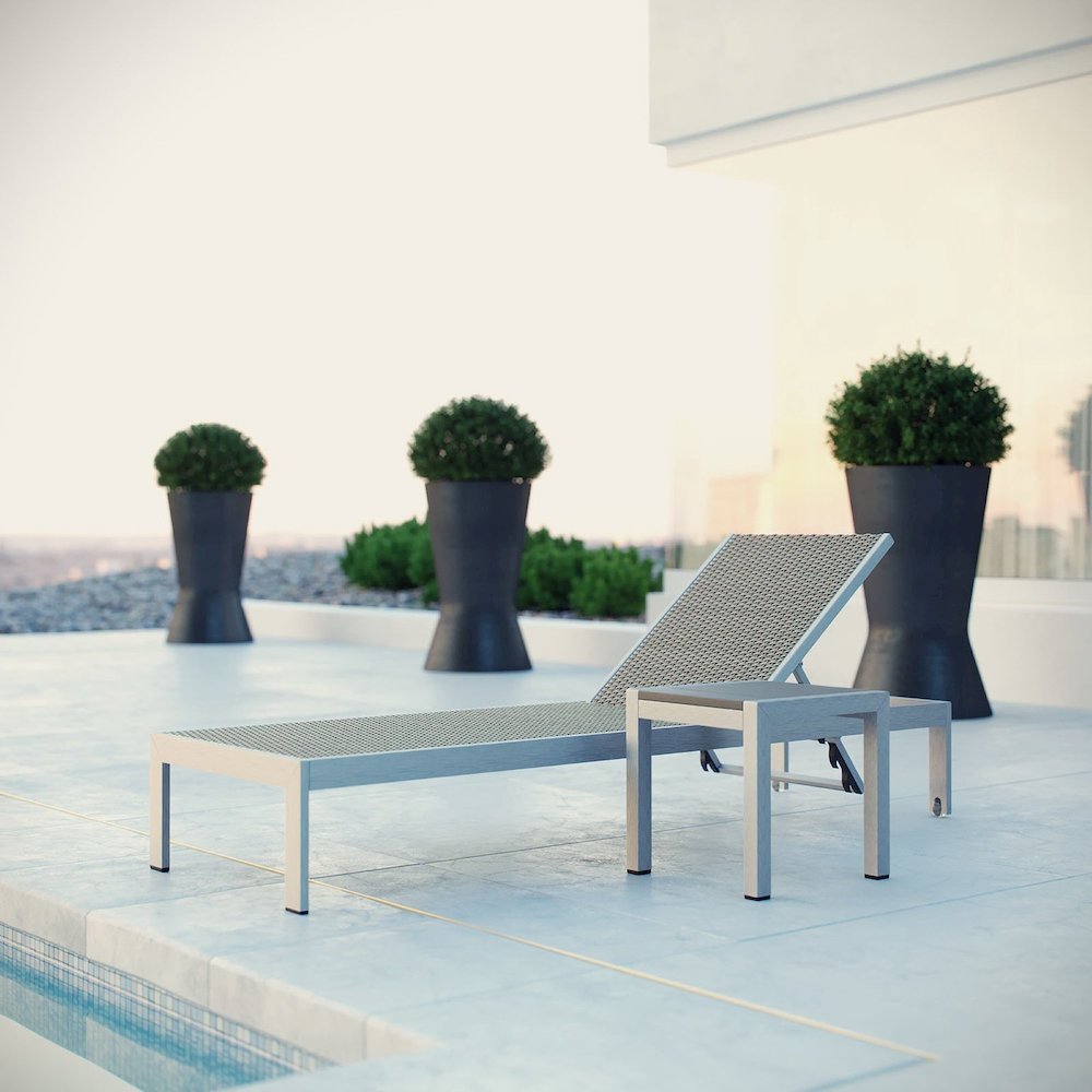 Shore 2 Piece Outdoor Patio Set. Picture 7