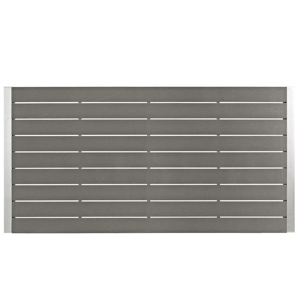 Shore 7 Piece Outdoor Patio Aluminum Dining Set. Picture 6