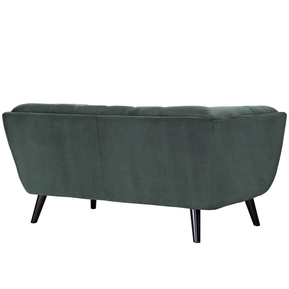 Bestow Performance Velvet Loveseat. Picture 2