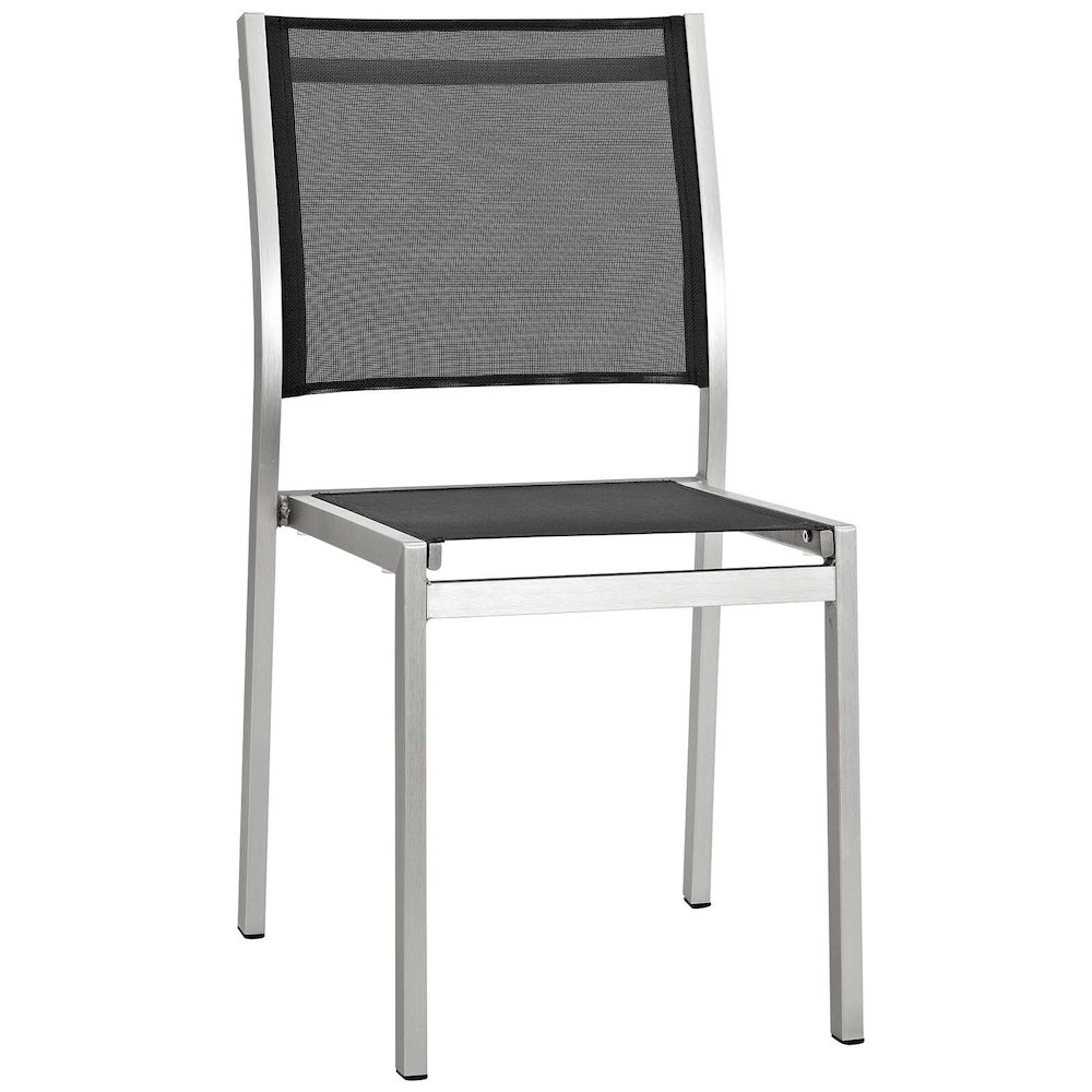 Shore 9 Piece Outdoor Patio Aluminum Dining Set. Picture 2