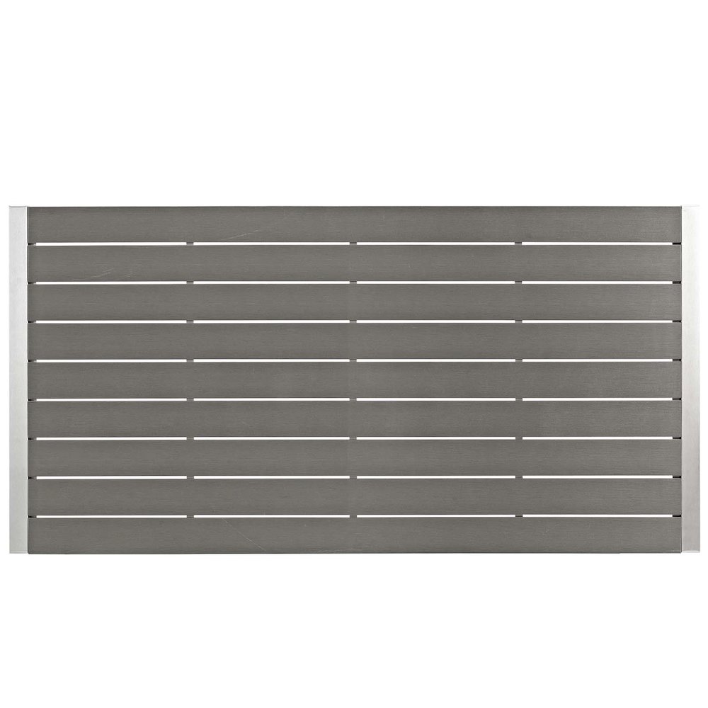 Shore 9 Piece Outdoor Patio Aluminum Dining Set. Picture 6