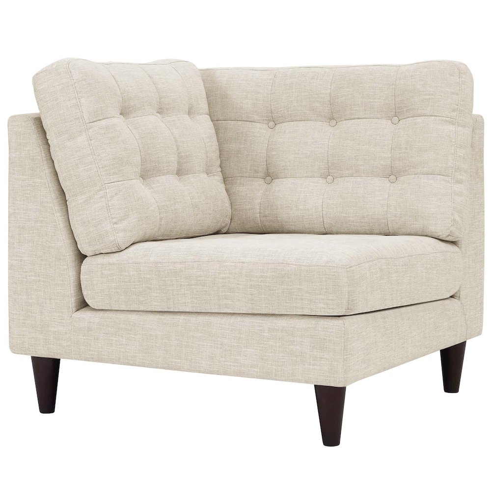 Empress Upholstered Fabric Corner Sofa. Picture 1