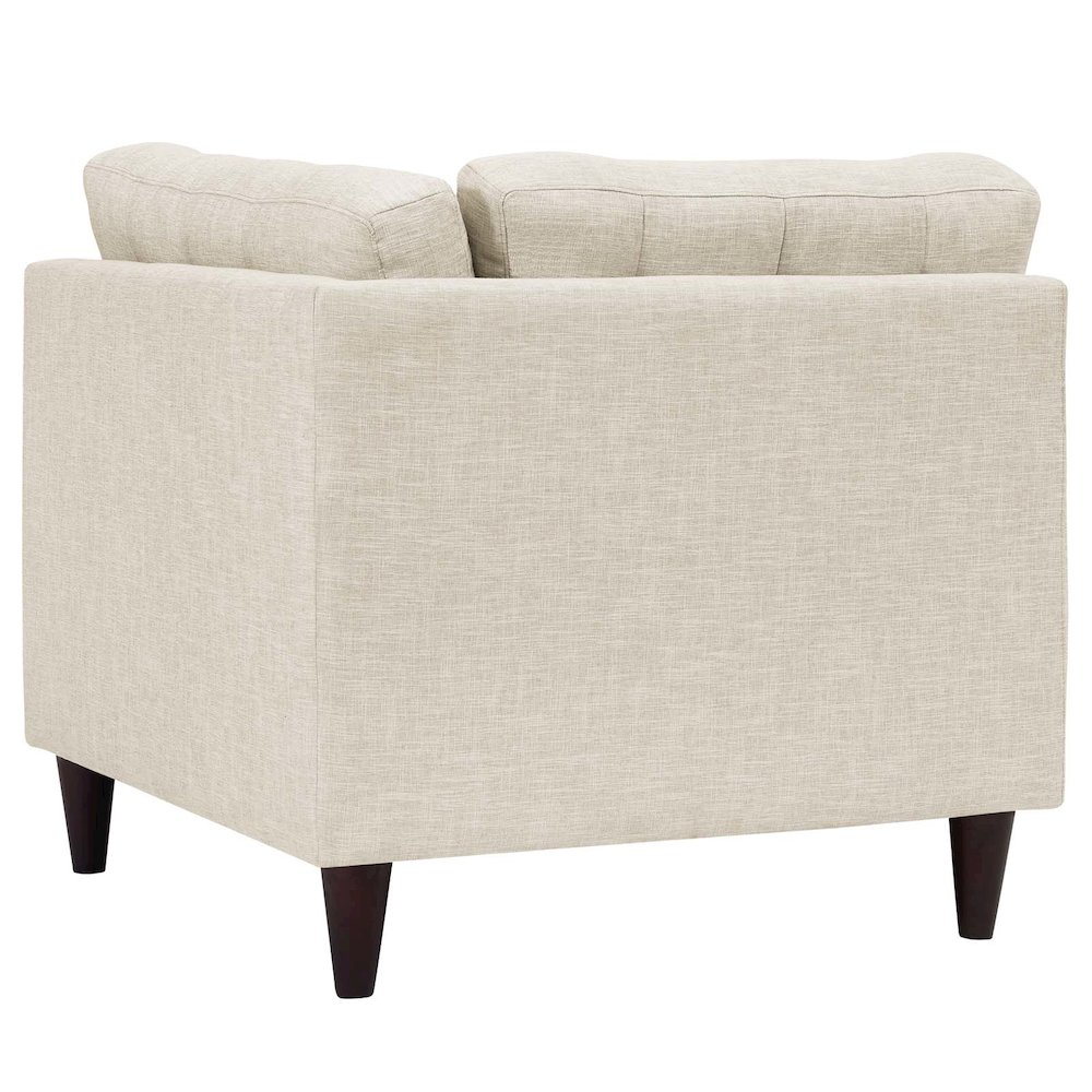 Empress Upholstered Fabric Corner Sofa. Picture 3