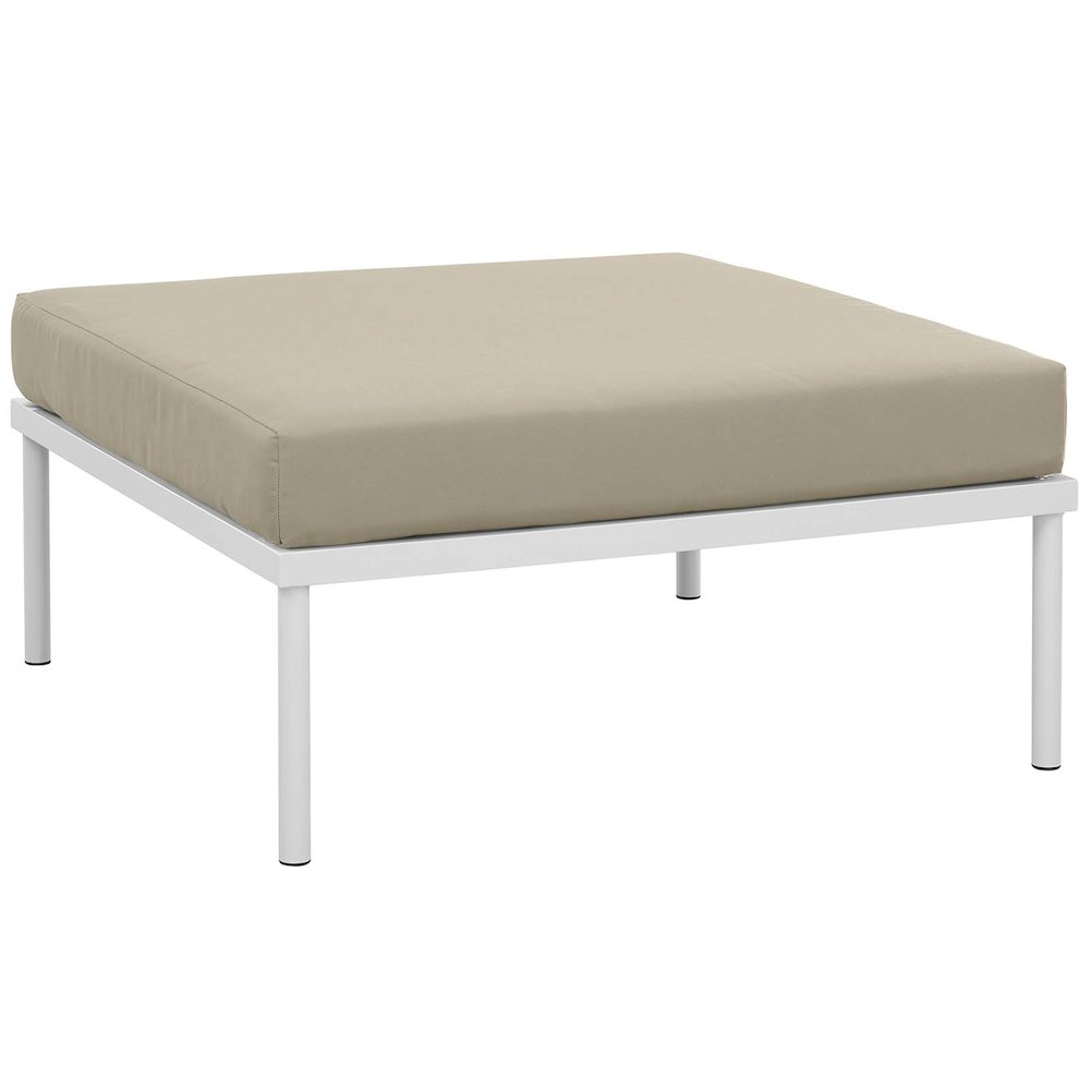 Harmony 10 Piece Outdoor Patio Aluminum Sectional Sofa Set. Picture 6