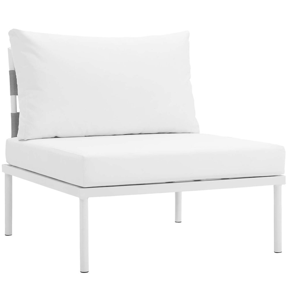 Harmony 10 Piece Outdoor Patio Aluminum Sectional Sofa Set. Picture 2