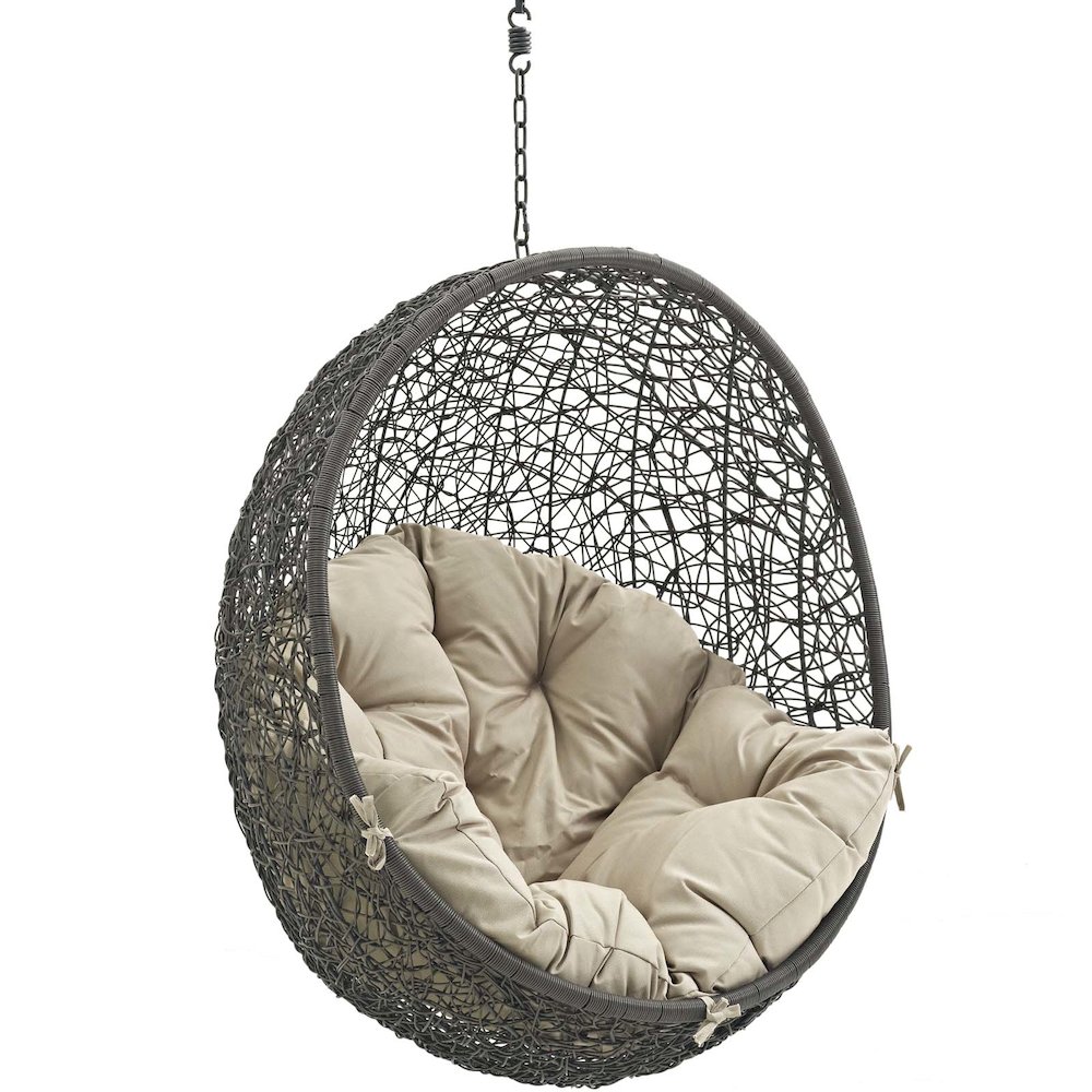 Hide Outdoor Patio Swing Chair Without Stand. Picture 2