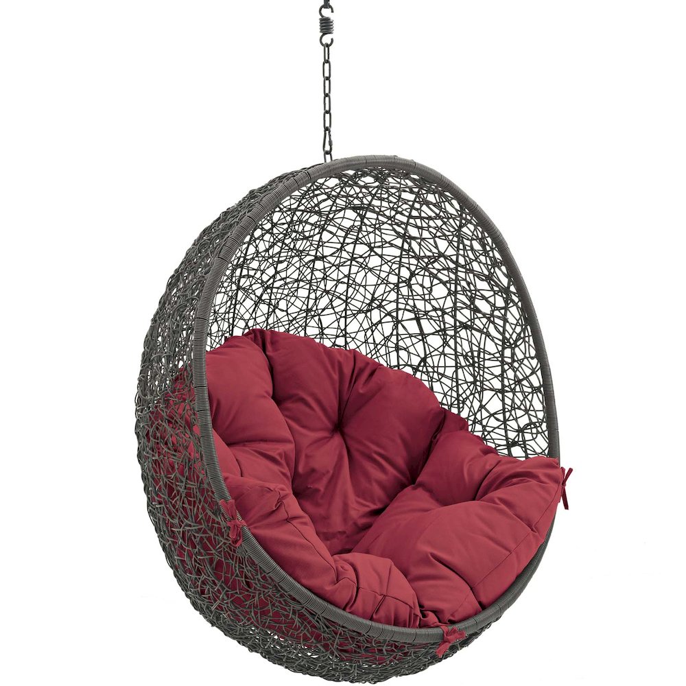 Hide Outdoor Patio Swing Chair Without Stand. Picture 2