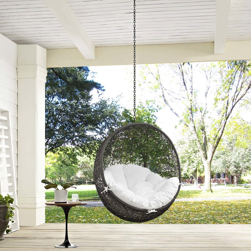 Hide Outdoor Patio Swing Chair Without Stand. Picture 3