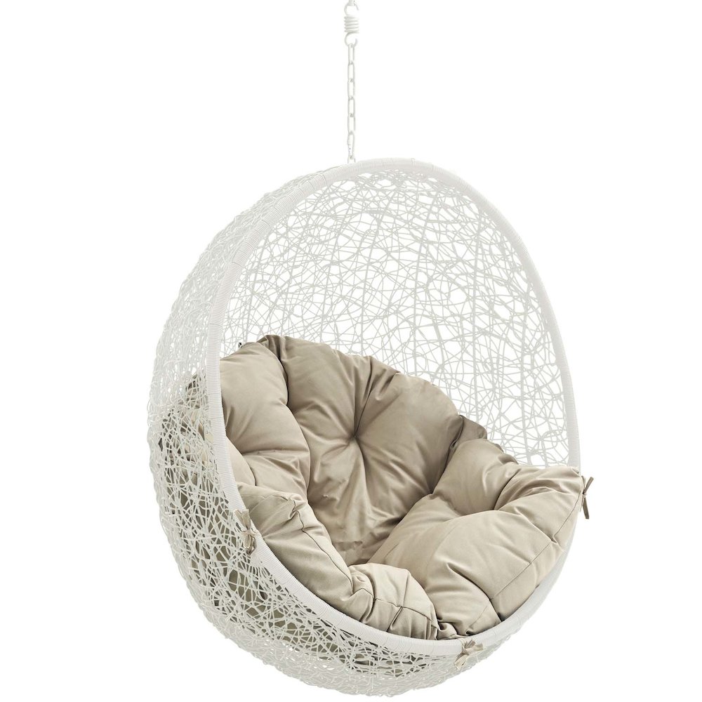 Hide Outdoor Patio Swing Chair Without Stand. Picture 2