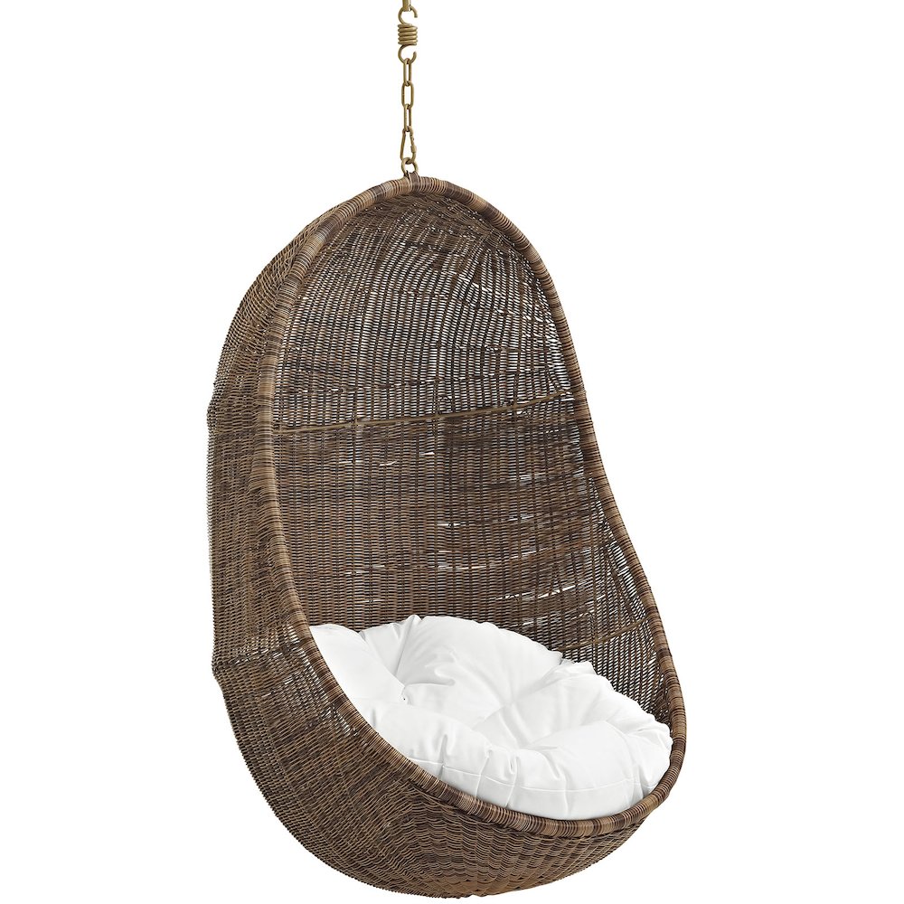 Bean Outdoor Patio Swing Chair Without Stand. Picture 2