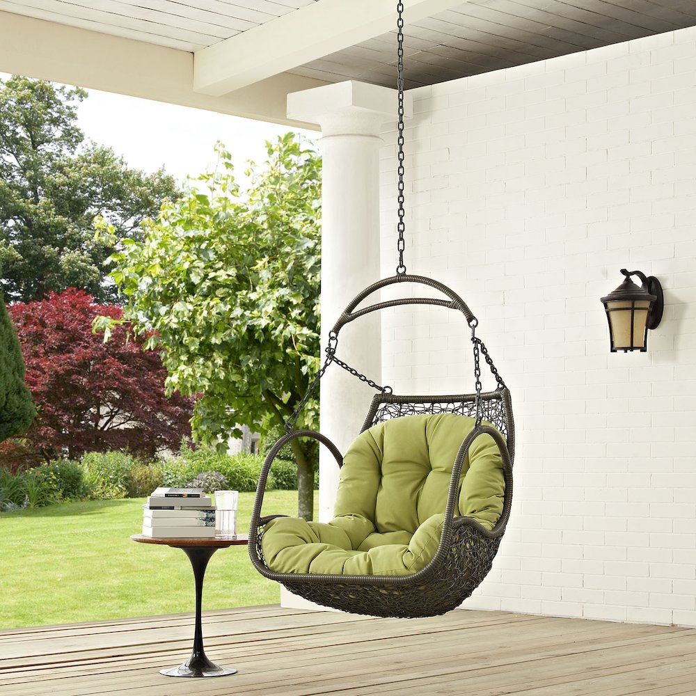 Arbor Outdoor Patio Swing Chair Without Stand. Picture 3