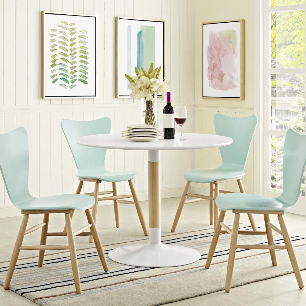 Whirl Round Dining Table. Picture 4