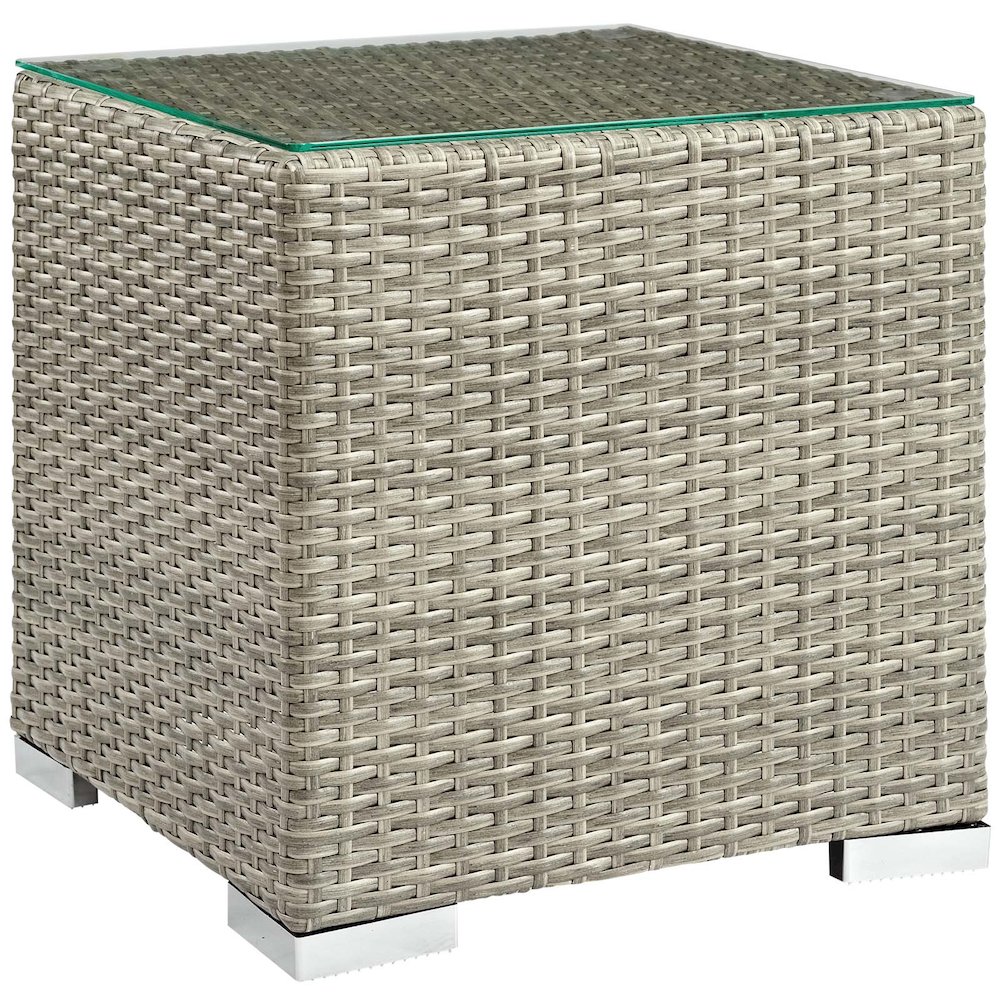 Repose Outdoor Patio Side Table. Picture 1