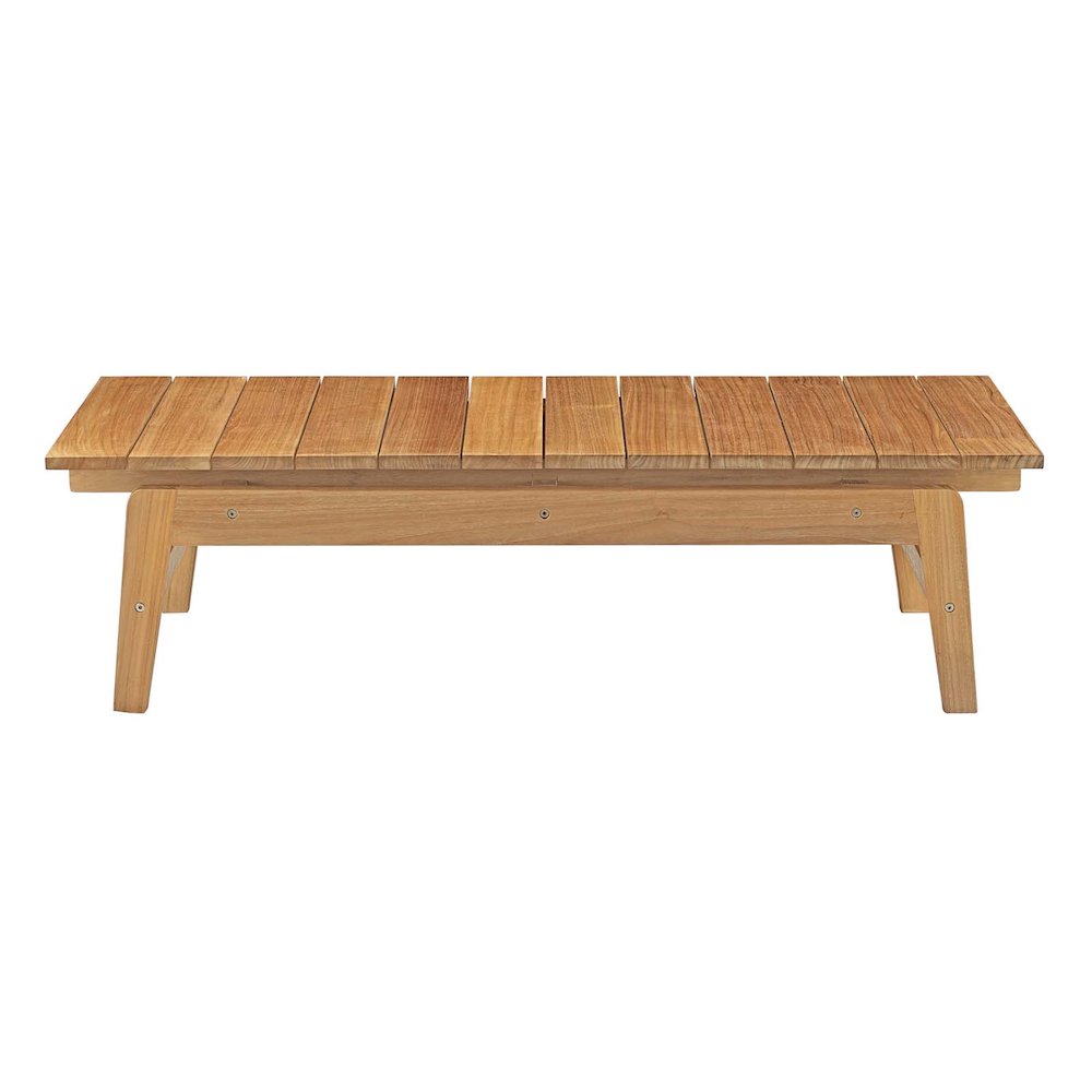 Bayport Outdoor Patio Teak Coffee Table. Picture 2