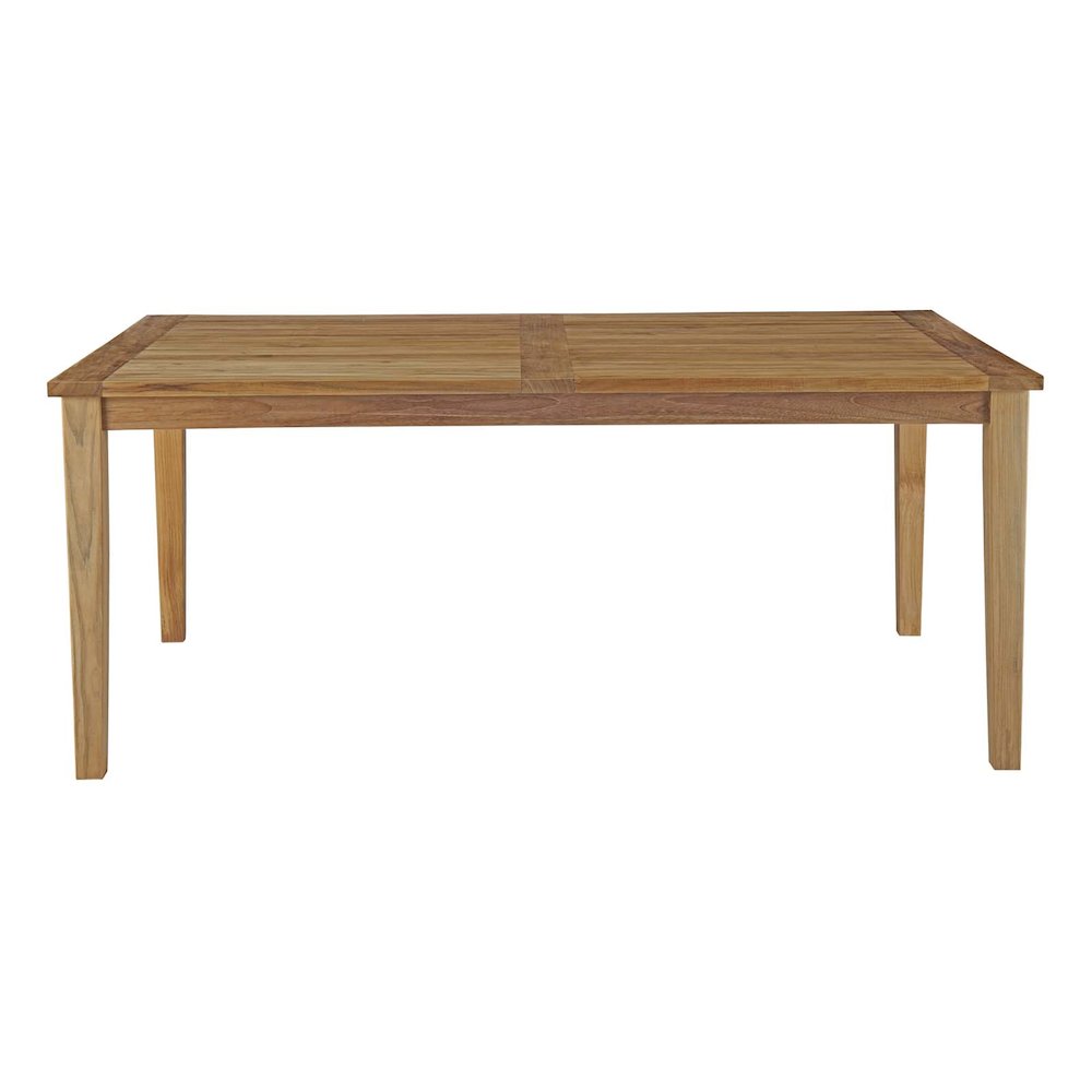 Marina 72" Outdoor Patio Teak Dining Table. Picture 2