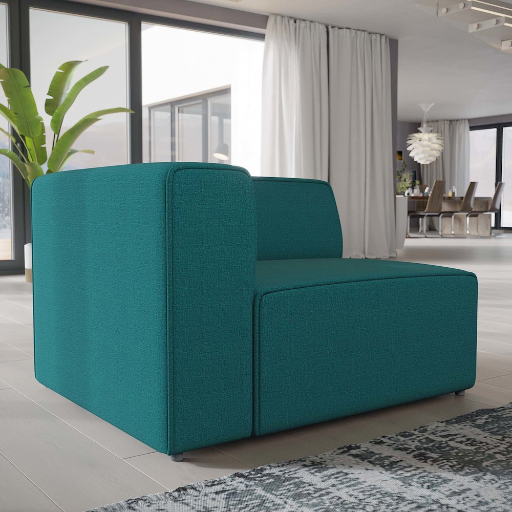 Mingle Fabric Left-Facing Sofa. Picture 4