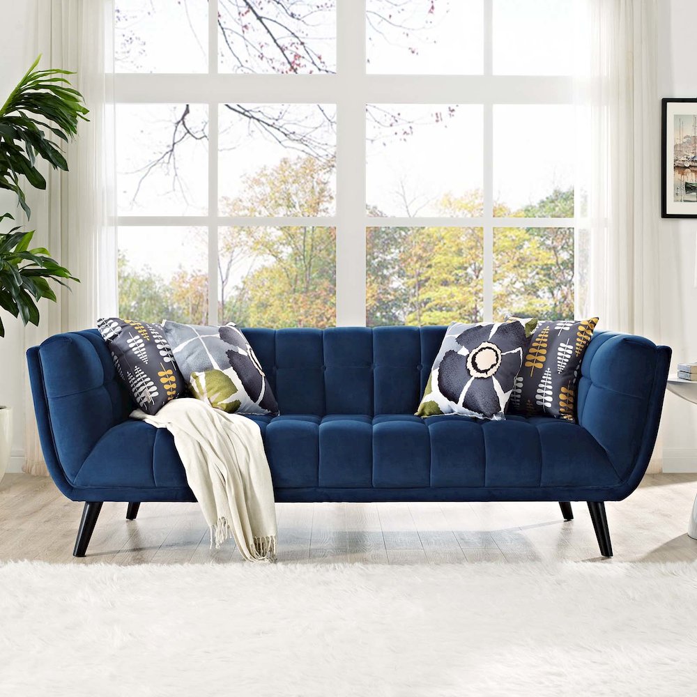 Bestow Performance Velvet Sofa. Picture 4