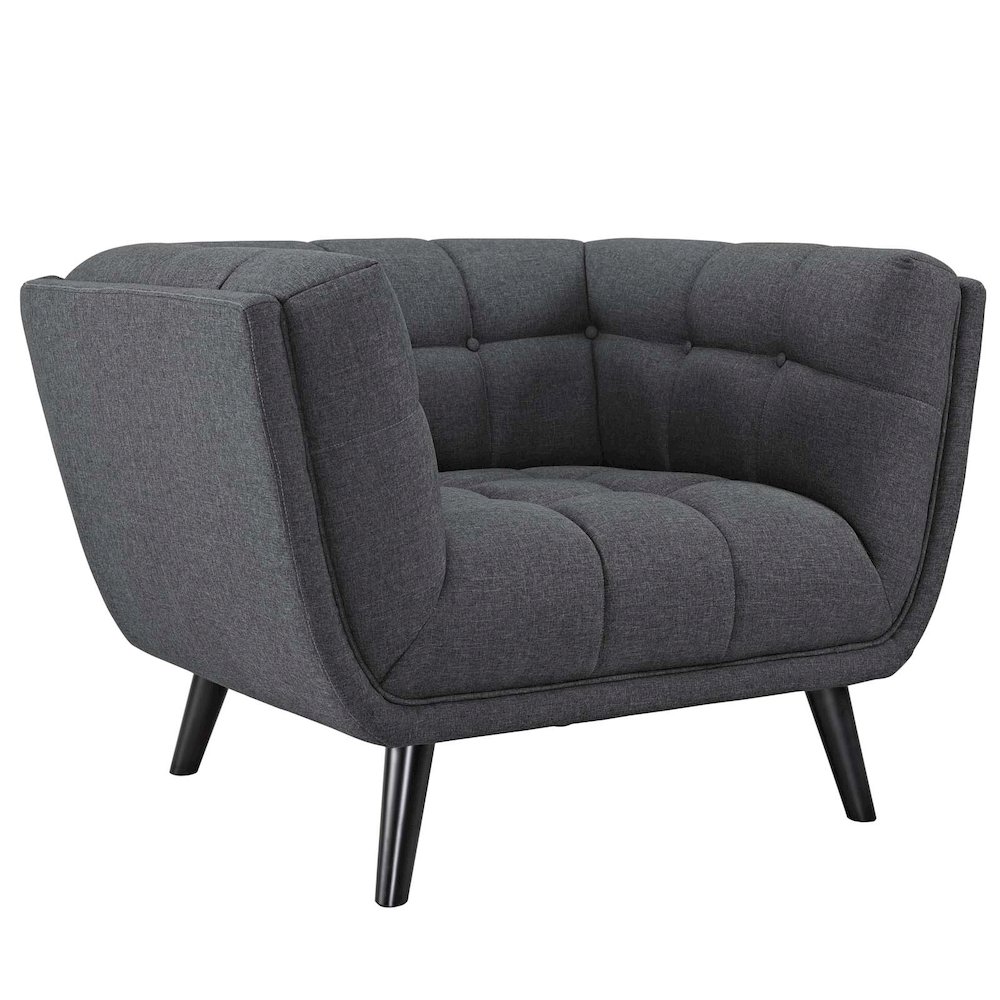 Bestow Upholstered Fabric Armchair. Picture 1