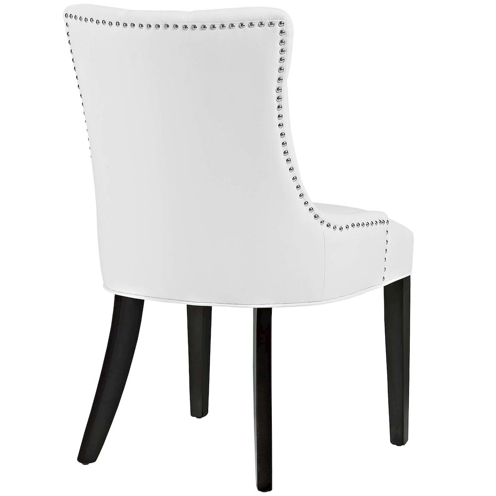 Regent Vinyl Dining Side Chair Set of 2. Picture 4