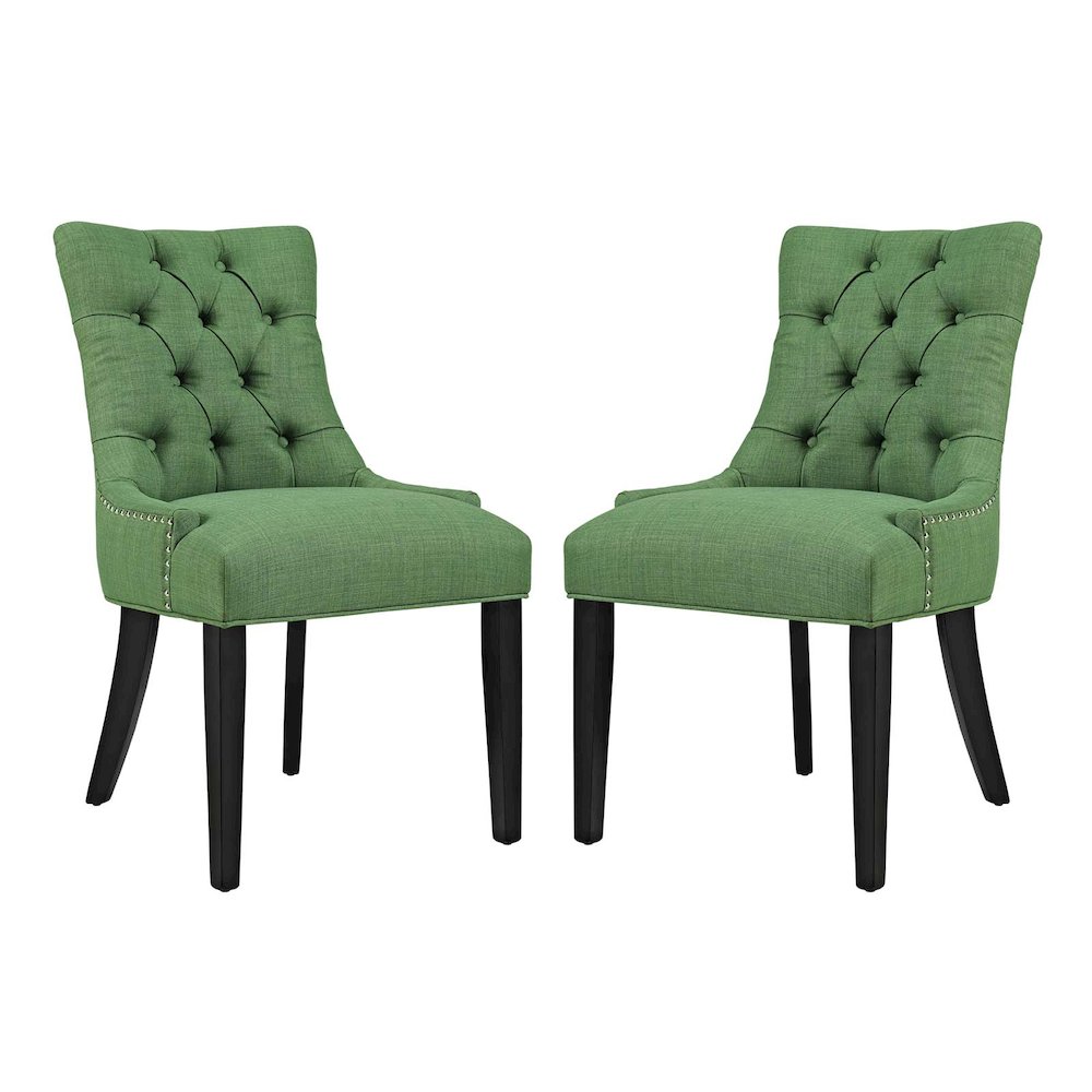 Regent Fabric Dining Side Chair Set of 2. Picture 1