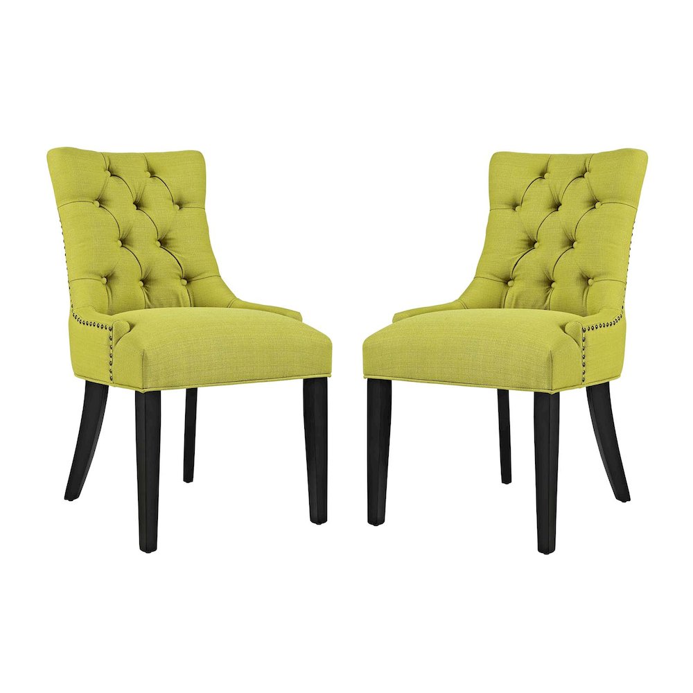 Regent Fabric Dining Side Chair Set of 2. Picture 1