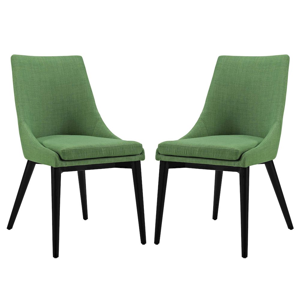 Viscount Fabric Dining Side Chair Set of 2. Picture 1