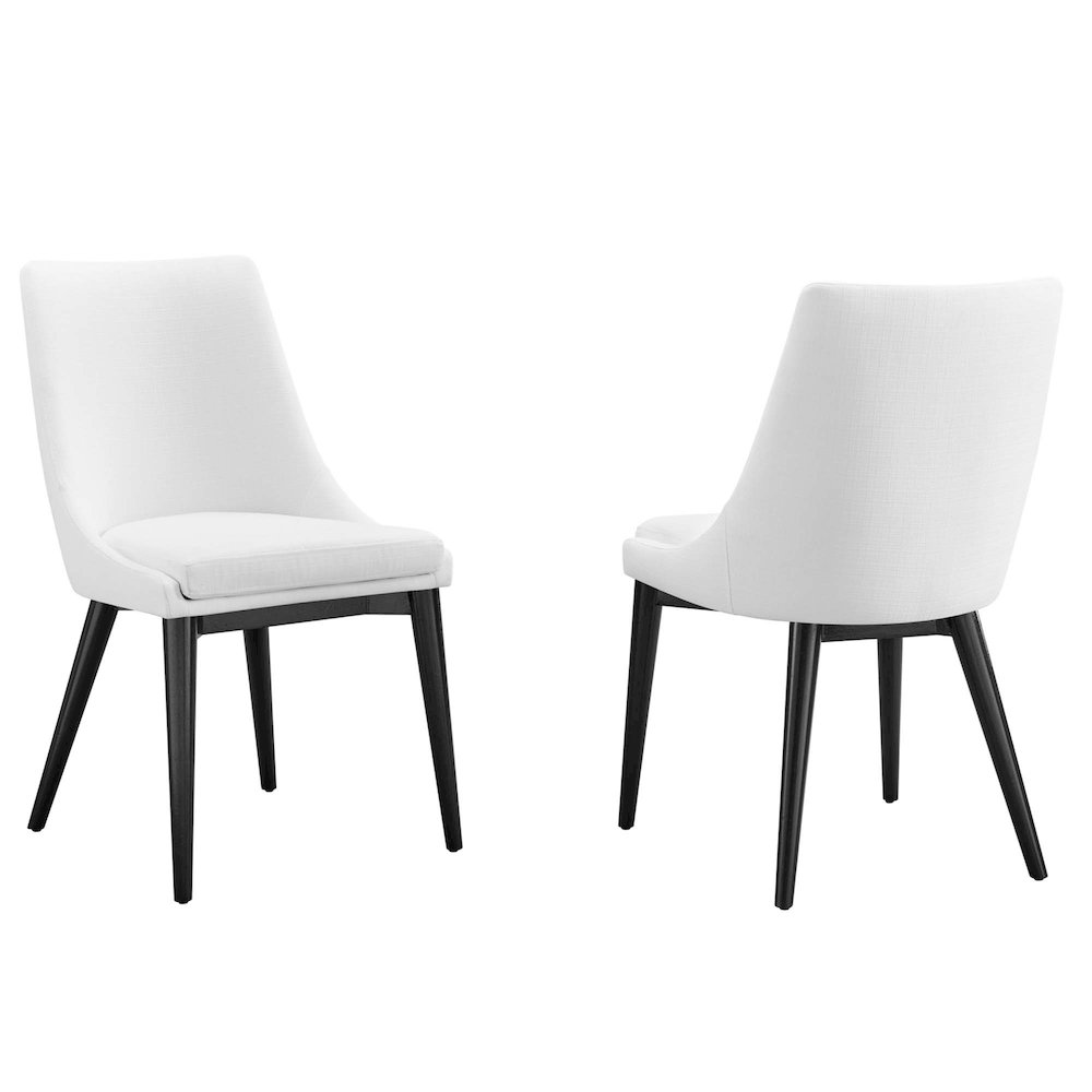 Viscount Fabric Dining Side Chair Set of 2. Picture 1